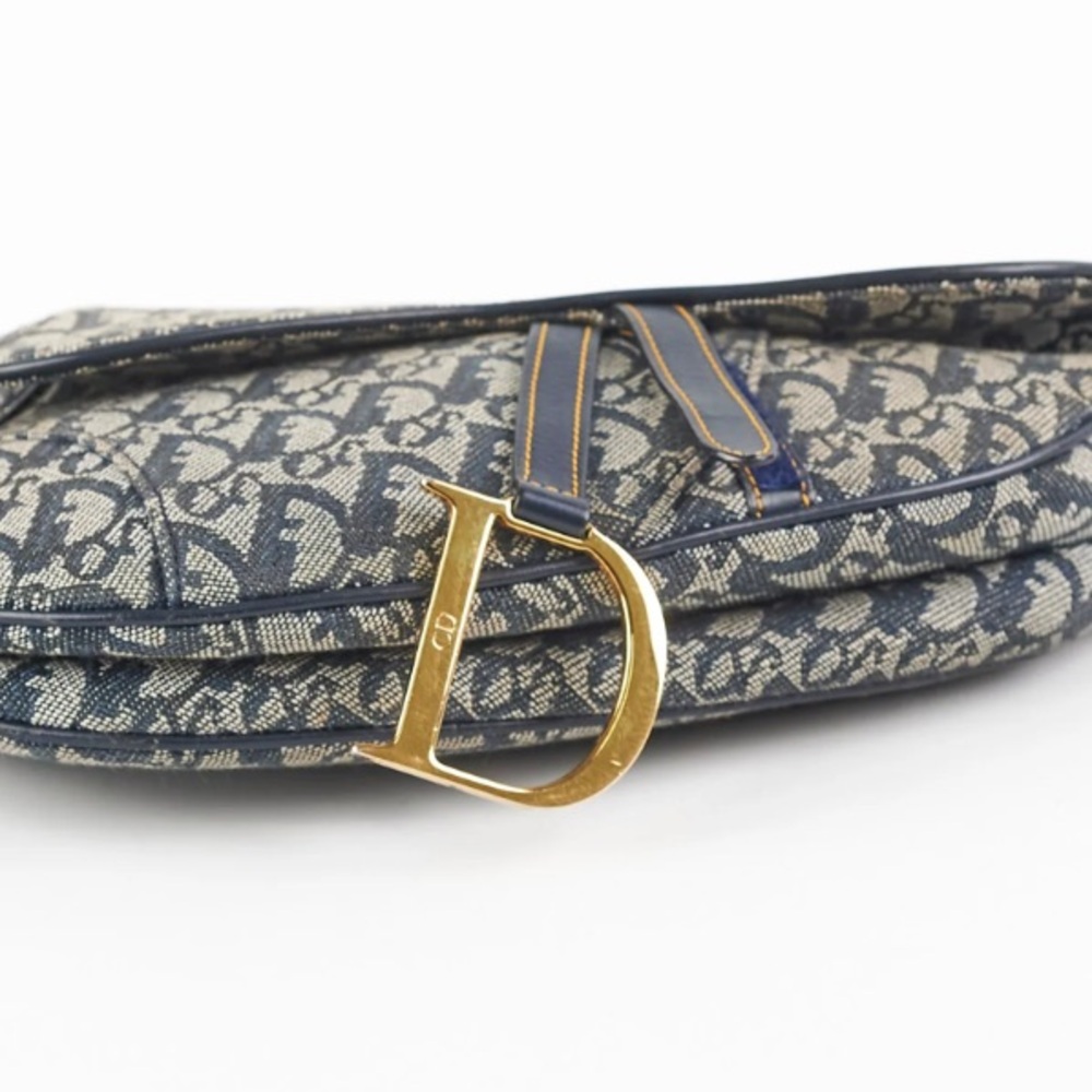 Christian Dior Vintage Diorissimo Saddle Bag EUC - Picture 5 of 11